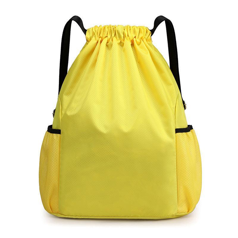 Sports Backpacks Large Capacity Waterproof Bag Sport Bag - Yellow 6