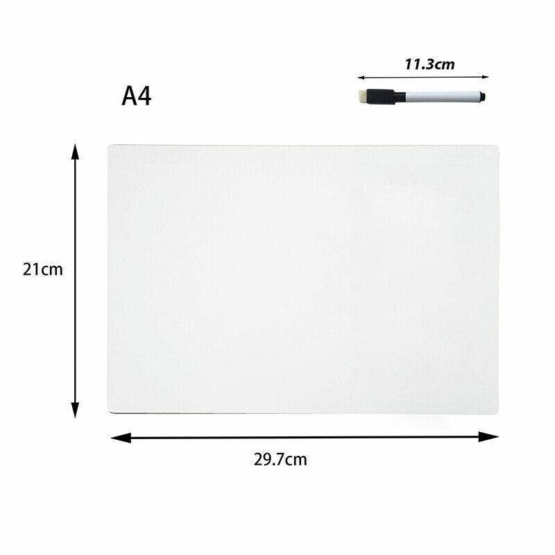 Whiteboard for Fridge A4 A5 with Marker Pen Memo and Reminder Use - A5 1PCS+1PCS Maker 3