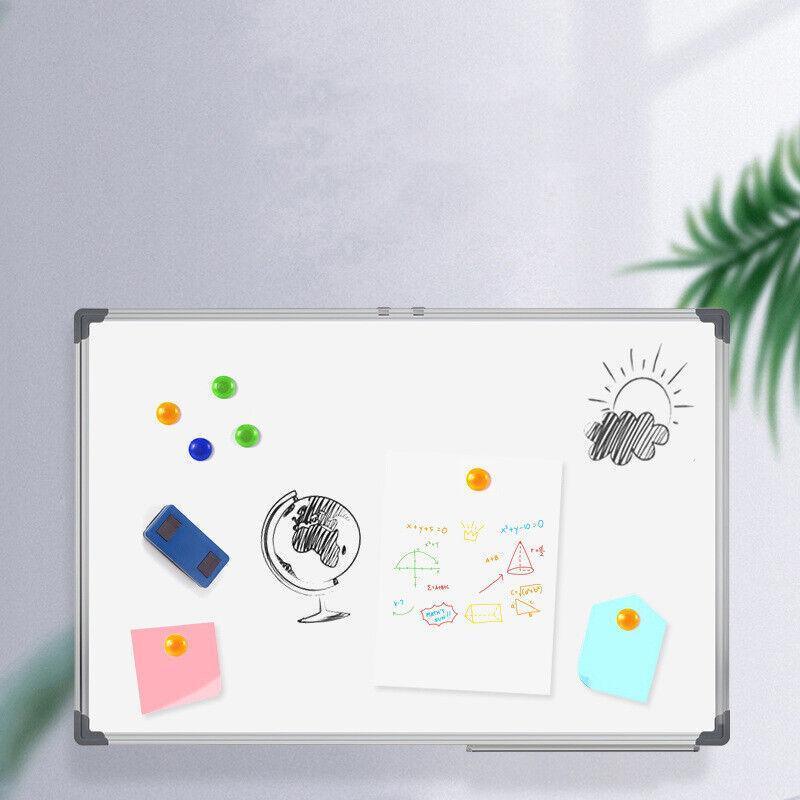 Portable Magnetic Home And Office Board Whiteboard 4 Sizes Marker Eraser Button - Whiteboard Accessories 4