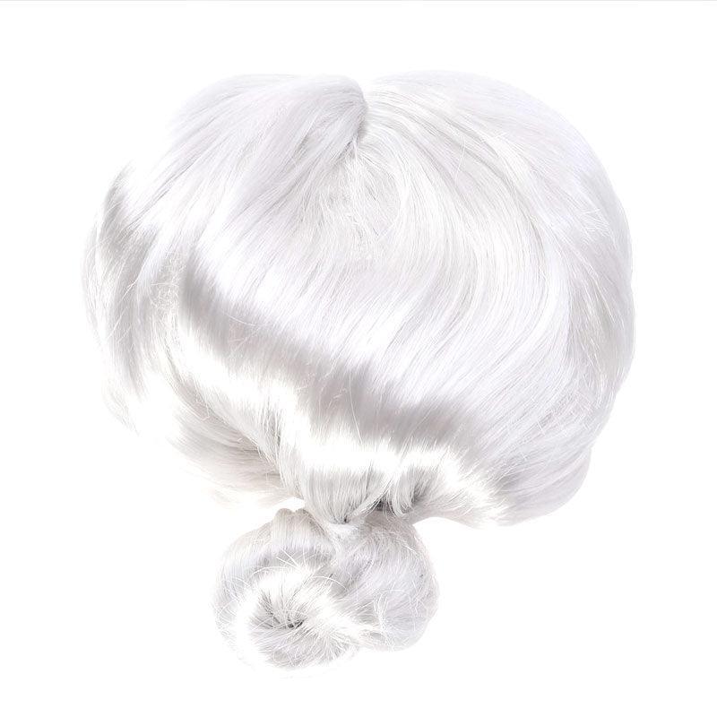 1X Grandma Wig Old Lady Woman White Granny Mother Dress Up Costume Party