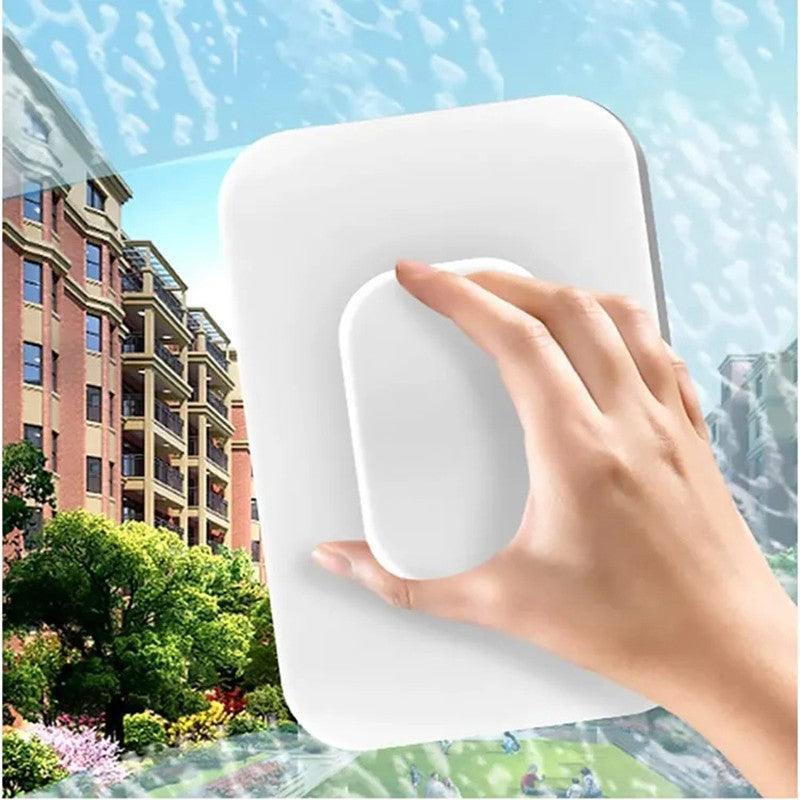 Magnetic Window Glass Cleaning Tool Double Side Glass Cleaner Brush Wiper Home 5