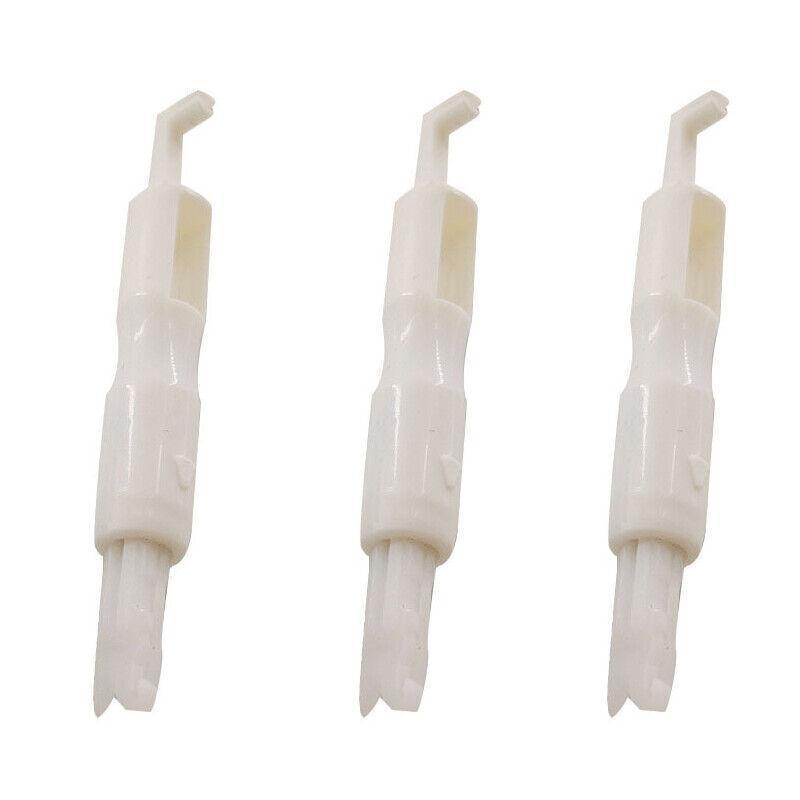3x Automatic Needle Threader -Insertion Handle Tools Sewing Machine - White 7