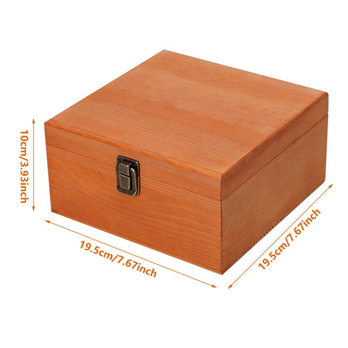 Wooden Box European Style Decorative Gift Box Storage Box Jewelry Box Gift 3
