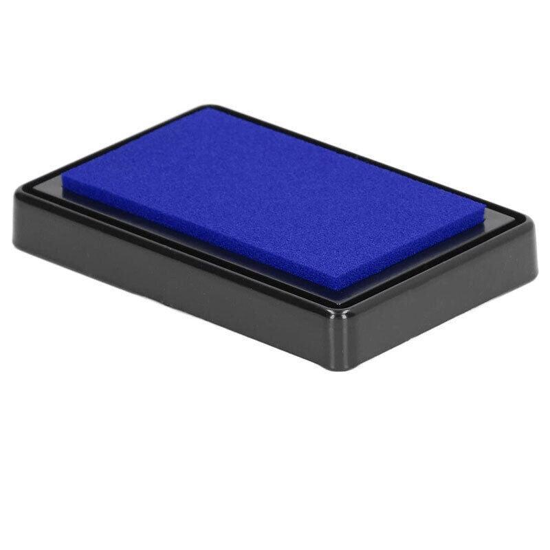 Stamp Ink Pad Rectangular 63x95mm for Rubber Stamps Office Fingerprint Stamping - Black 7