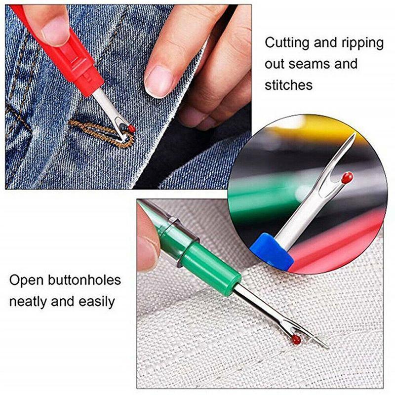 7PCS Seam Ripper and Thread Snips Set for Sewing Stitch Removal and Craft Cutting 3