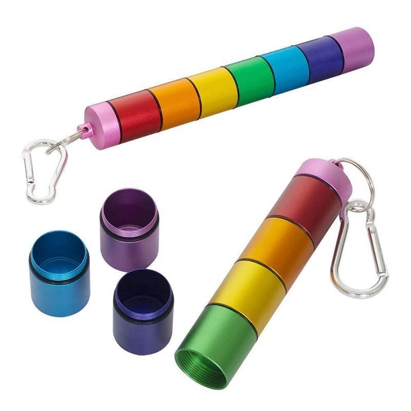 7Day Pill Box Medicine Storage Weekly Tablet Container Case Organizer Dispenser - Multicolor 3