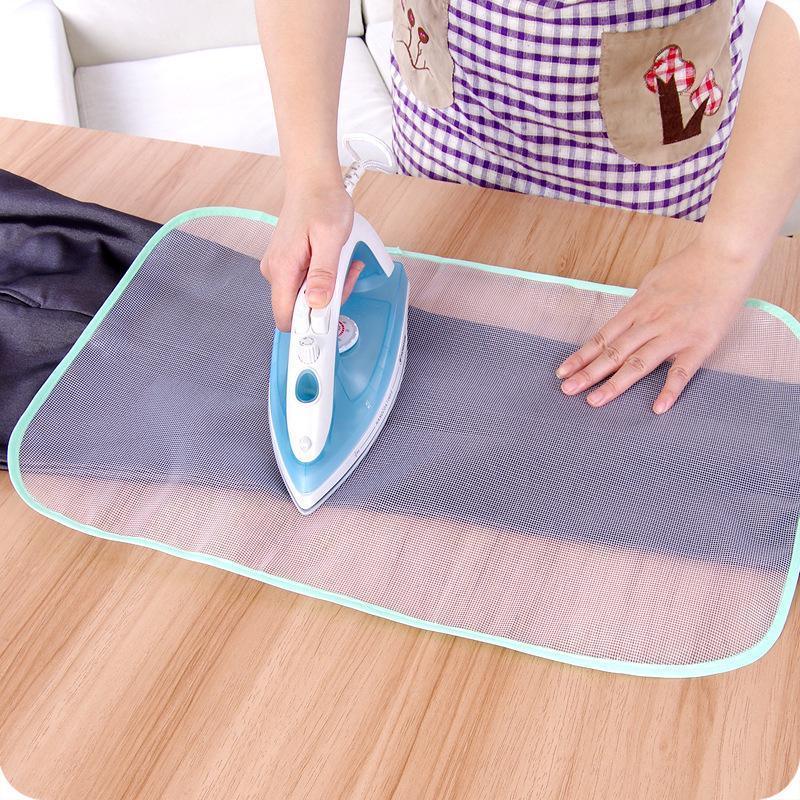 2PCS Heat Protective Ironing Cloth Protective Ironing Mattress Mesh Pressing Pad 3