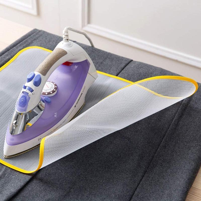 2PCS Heat Protective Ironing Cloth Protective Ironing Mattress Mesh Pressing Pad 4