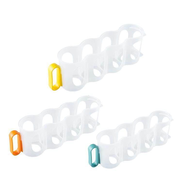 Beer Soda Can Storage Holder Kitchen Fridge Space Saver Rack Organizer 1-3PCS - Orange 9