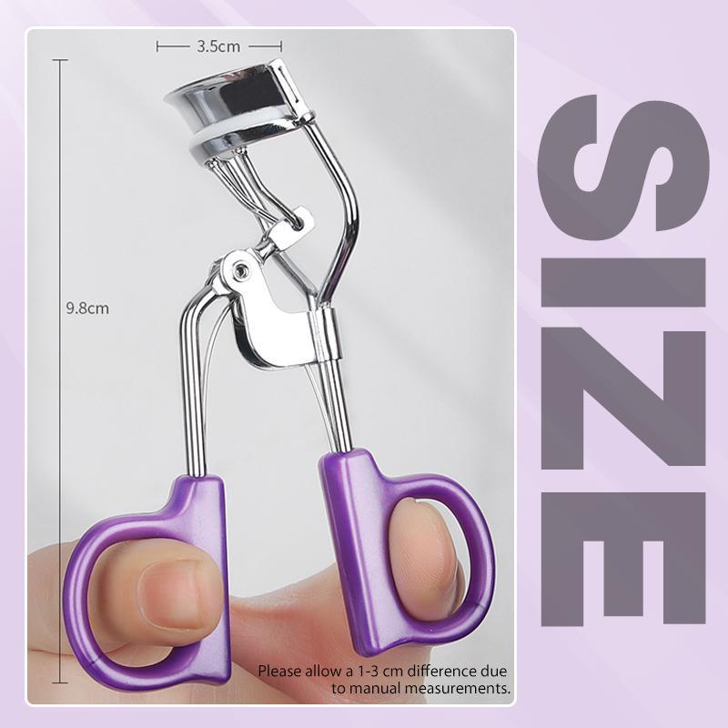 Portable Eyelash Curler Wide Angle Grip for Long Lasting Lifted Lashes 3
