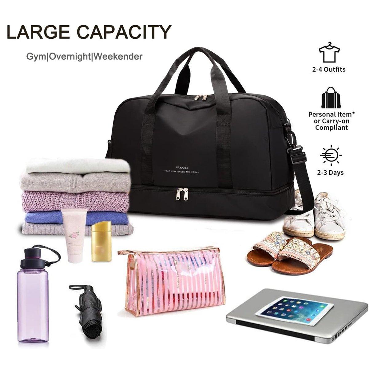 Yoga Fitness Bag Outdoor Sports Travel Bag Large Capacity Gym Luggage Bag 5