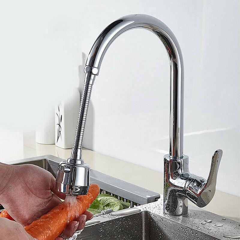 Kitchen Universal Faucet Splash-Proof Head Pressurized Nozzle Bubbler 360° Au 5