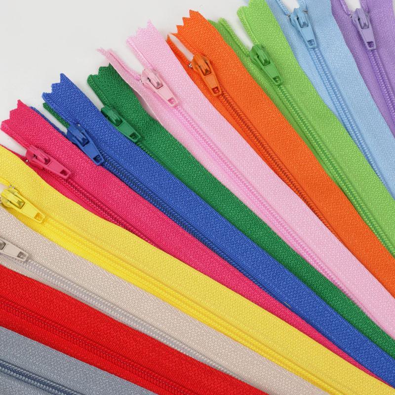 20PCS Closed End Nylon Zippers Tailor Sewer DIY Craft Sewing 20cm - Mixed Color 4