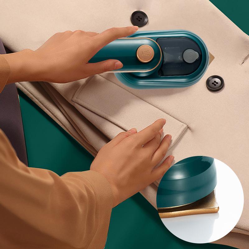 Portable Micro Steam Iron Garment Handheld Mini Clothes Ironing Machine - White 4