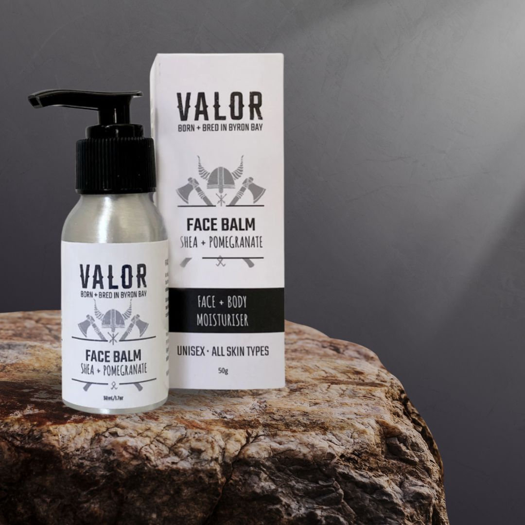 VALOR Decadent Shaving Gift Set – Organic Razor Kit with Soap, Brush, Balm & Body Bar 4