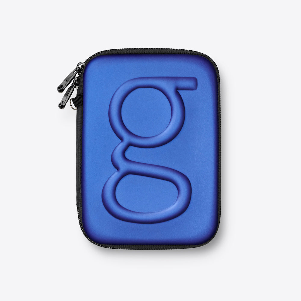 Glucology Diabetes Travel Cases | Matte Blue, Classic 4