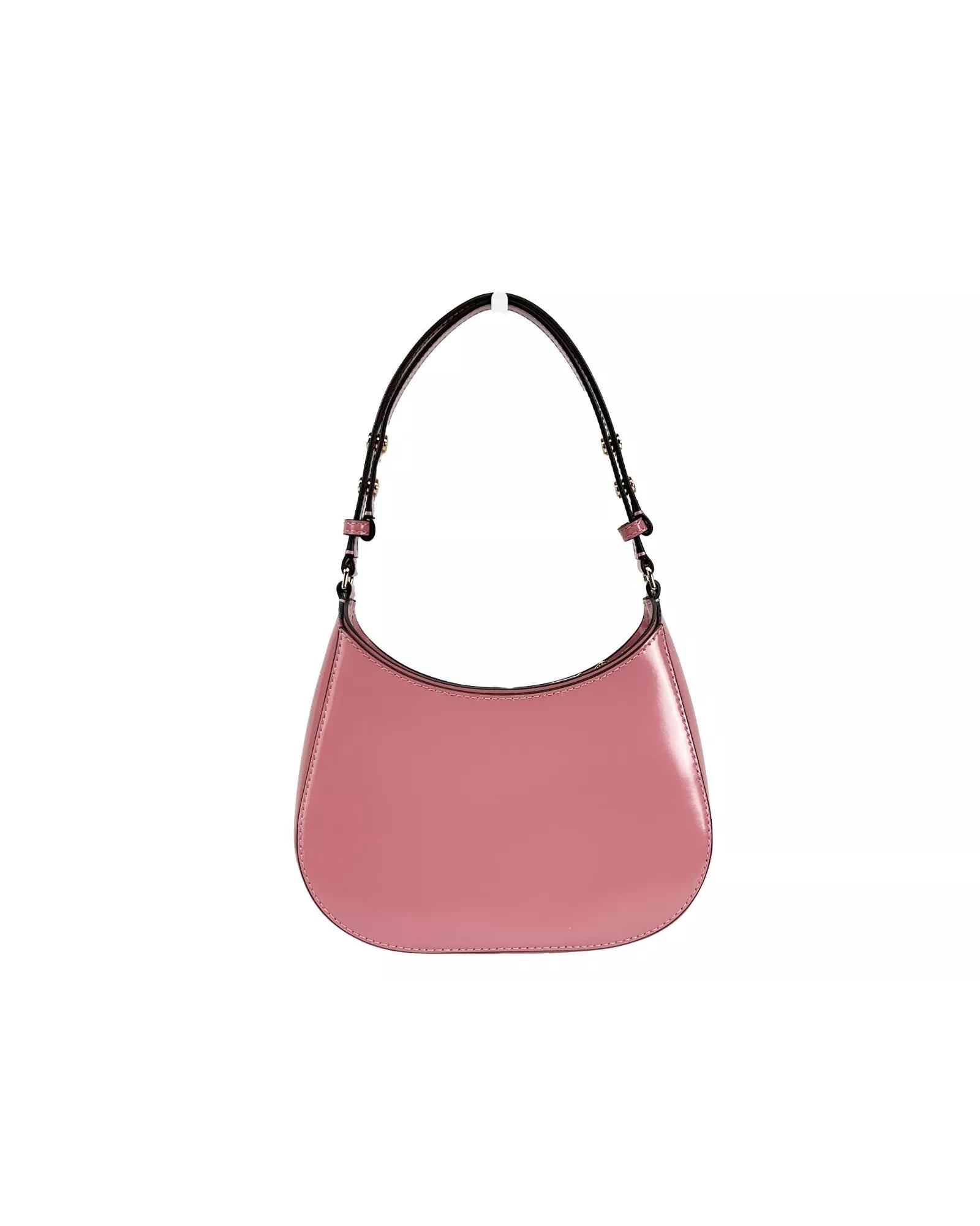 Tory Burch Women's Patent Emerson Small Shoulder Bag Purse Pink - One Size 4