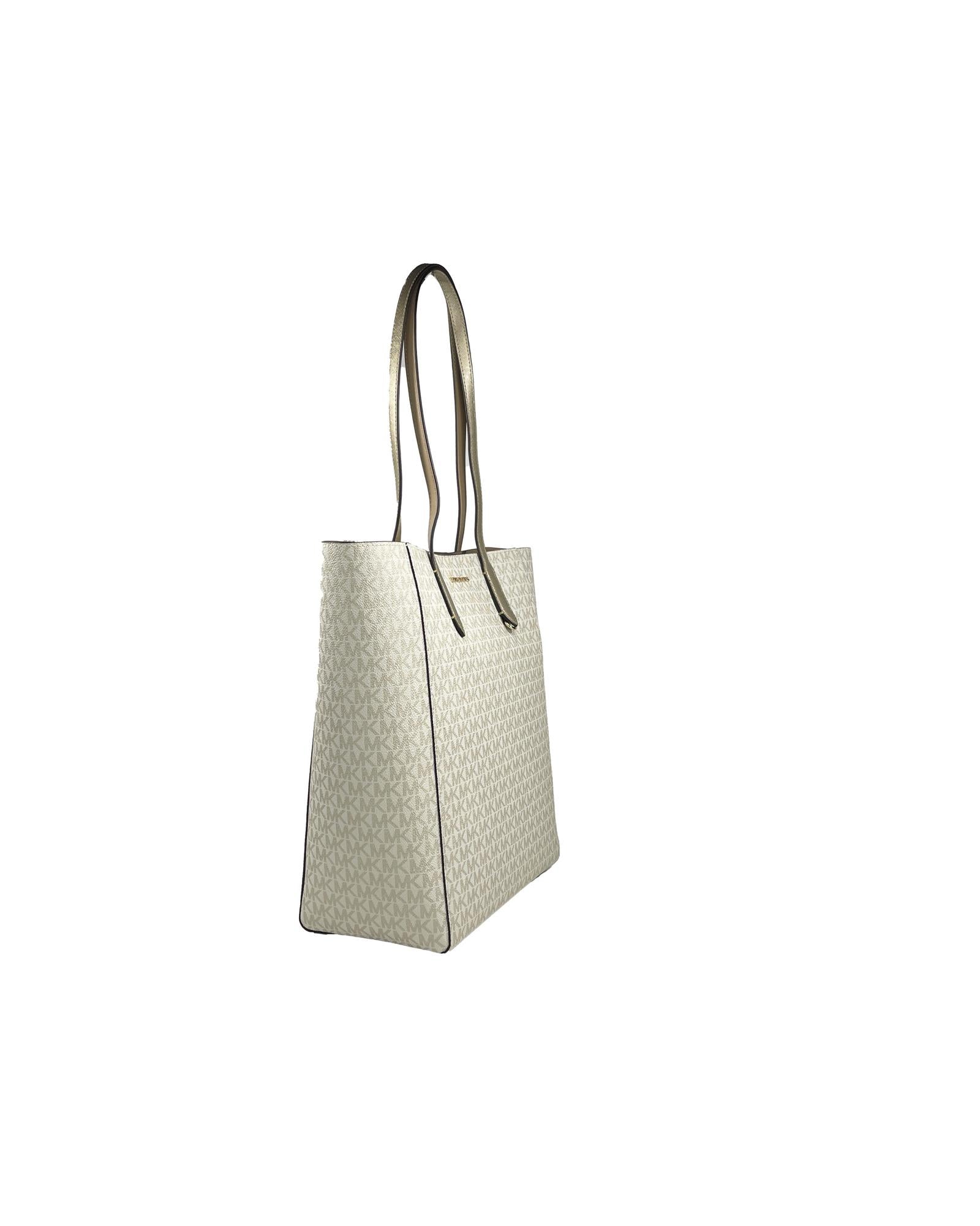 Michael Kors Women's Vincent With Card Case Large Tote Purse Bag Gold - One Size 3