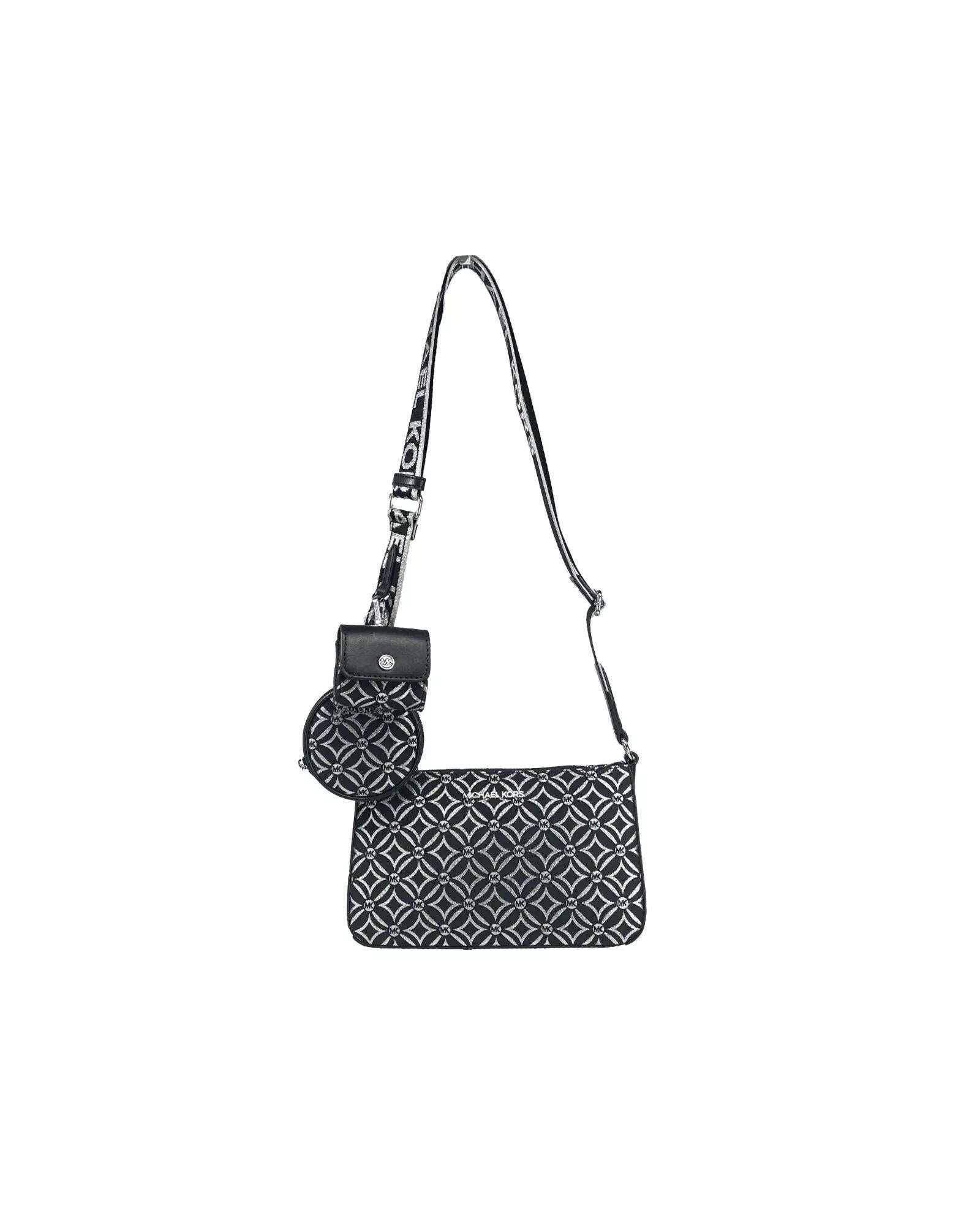 Michael Kors Women's Crossbody Tech Attacht Bag Purse Black - One Size