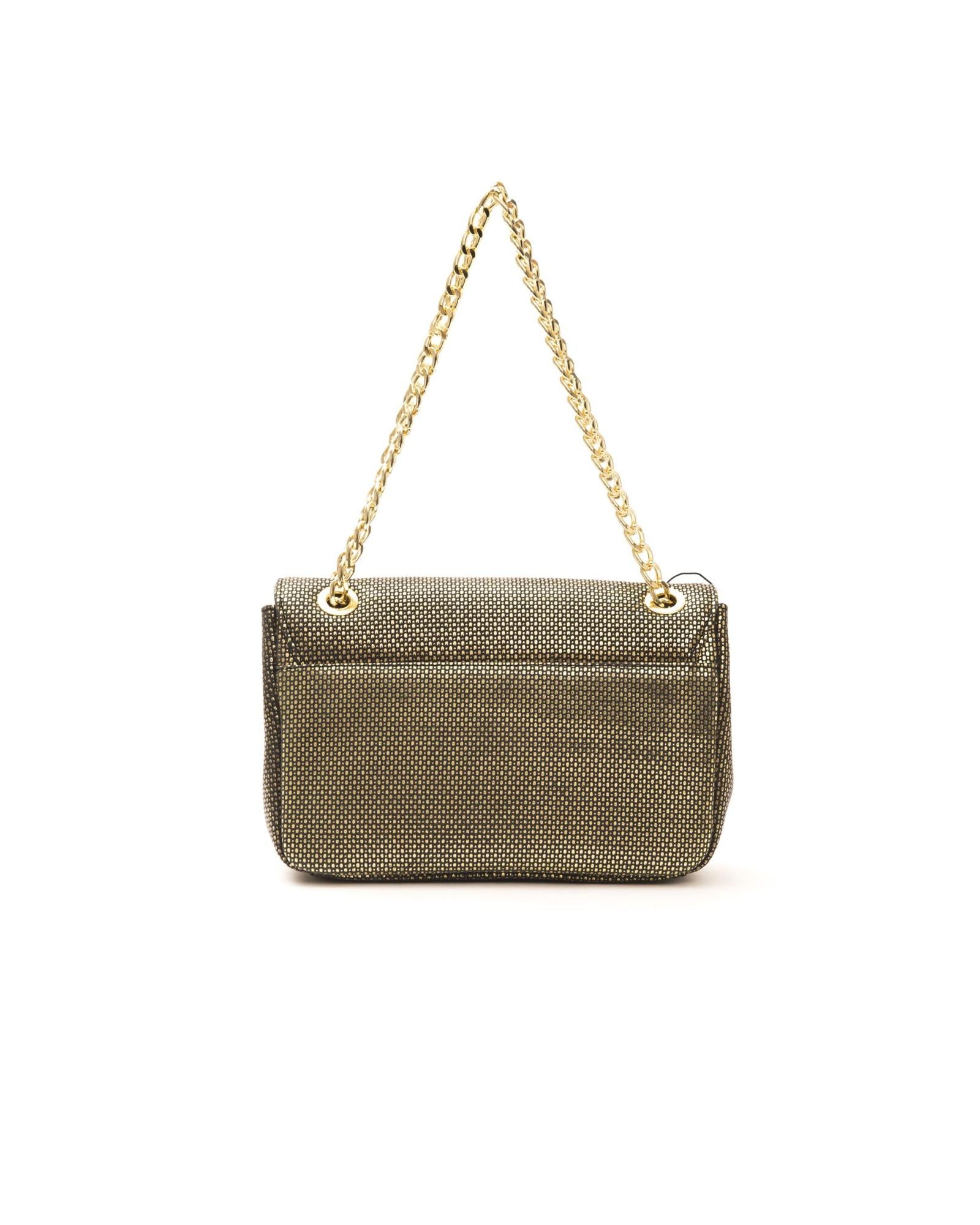 Logo Lined Leather Crossbody Bag One Size Women 3