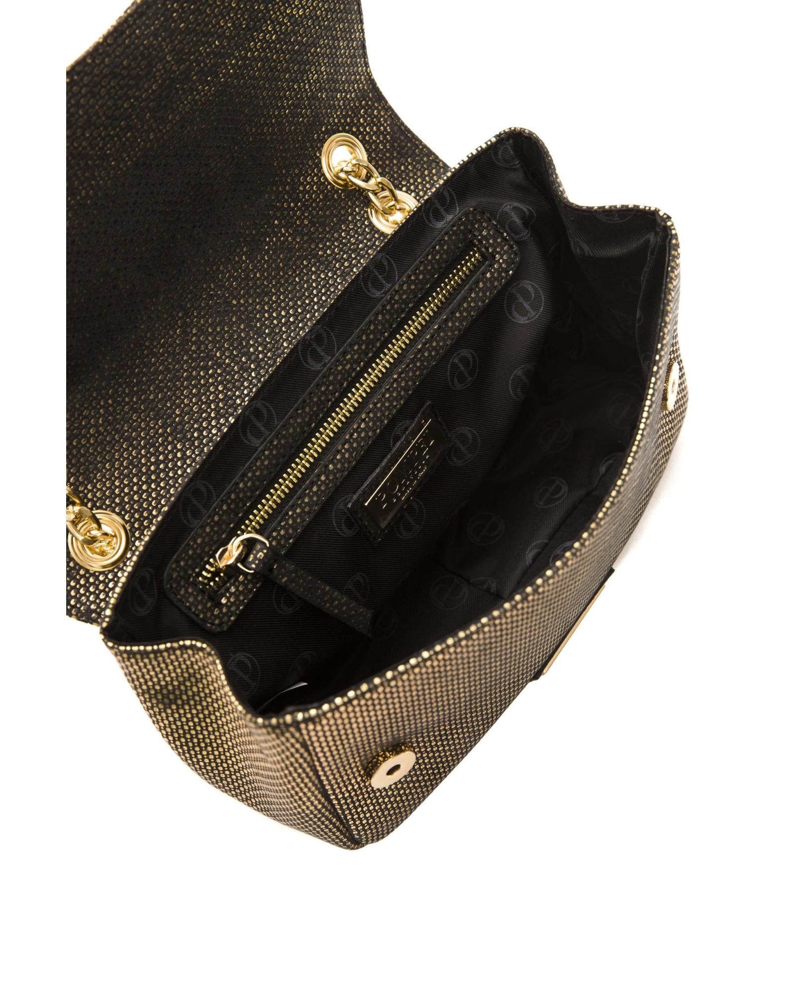 Logo Lined Leather Crossbody Bag One Size Women 4