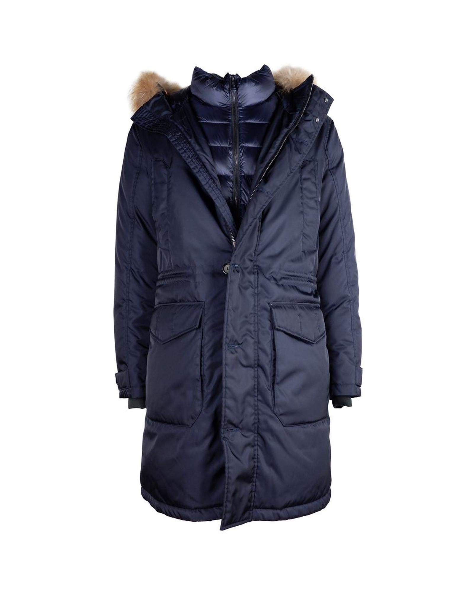 Add Men's Blue Nylon 's Down Jacket - 50 IT 3
