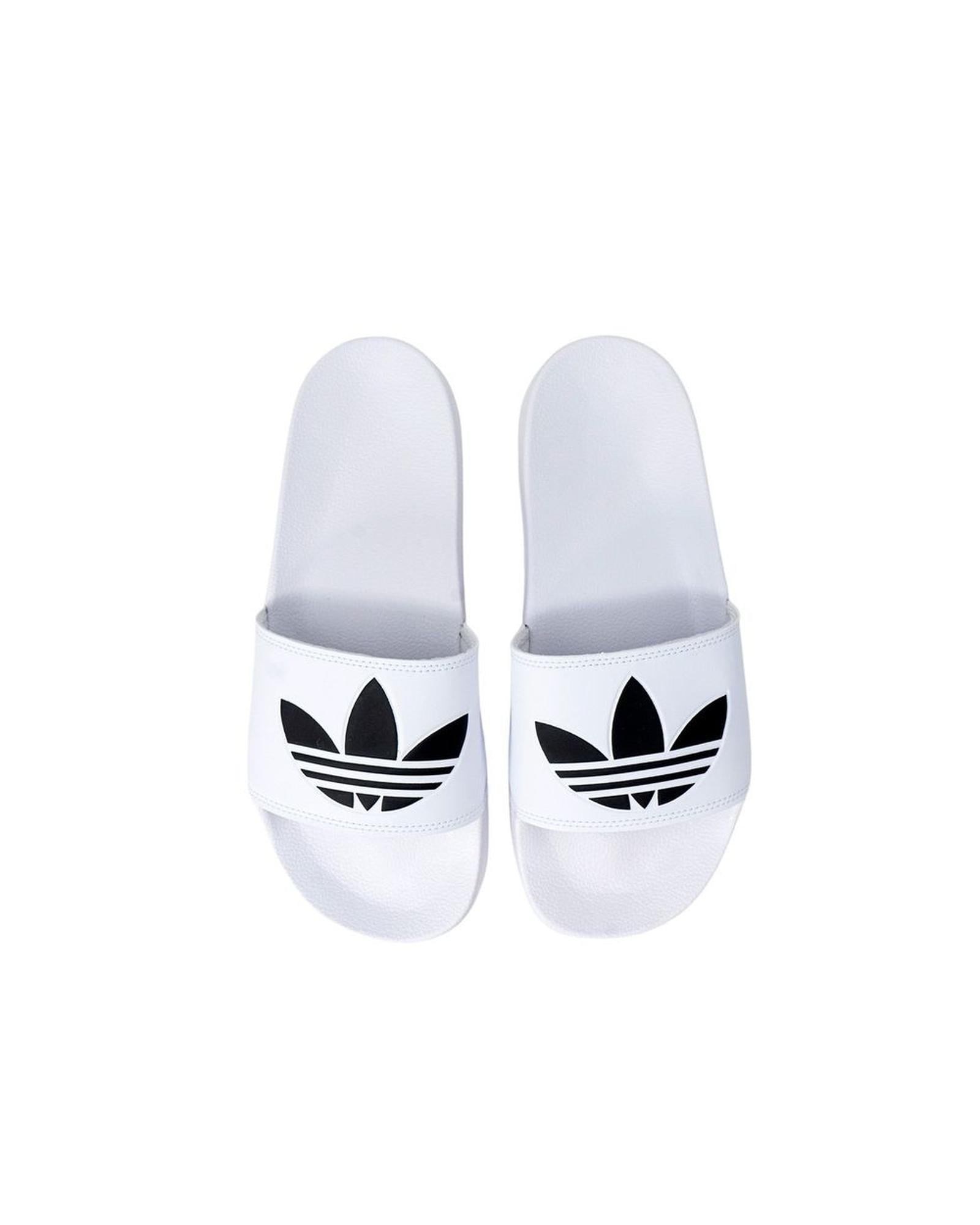 Adidas Men's White Polyester Sandal - 44.5 EU