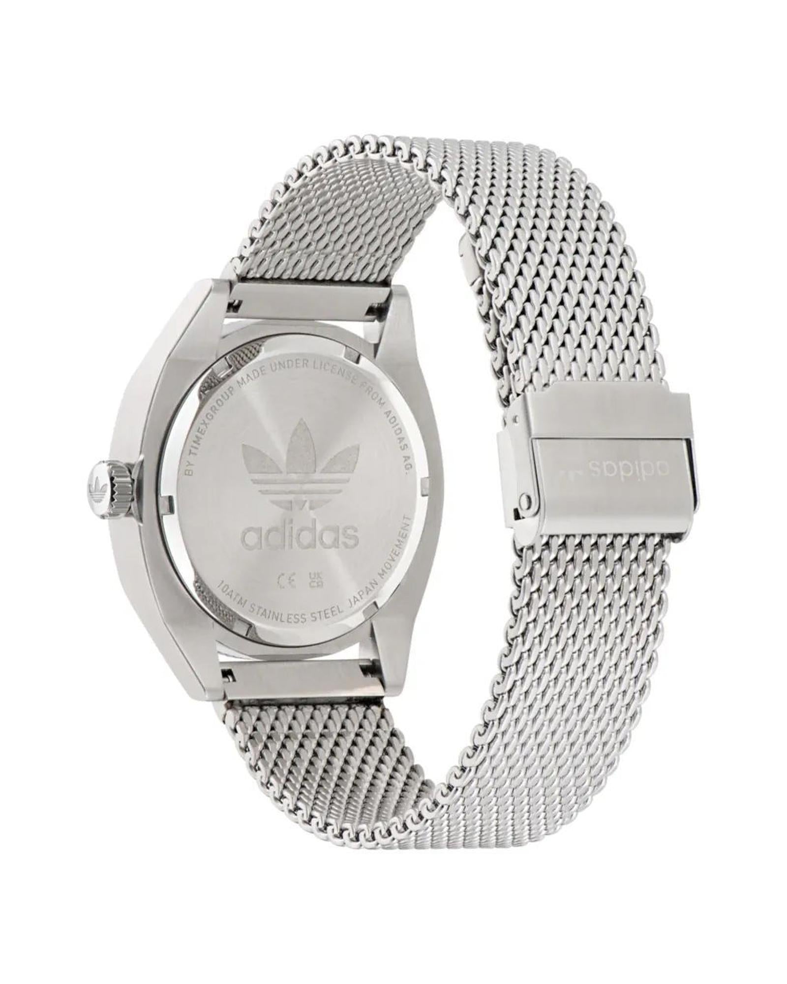 Adidas Men's Gray Stainless Steel Watch - One Size 3