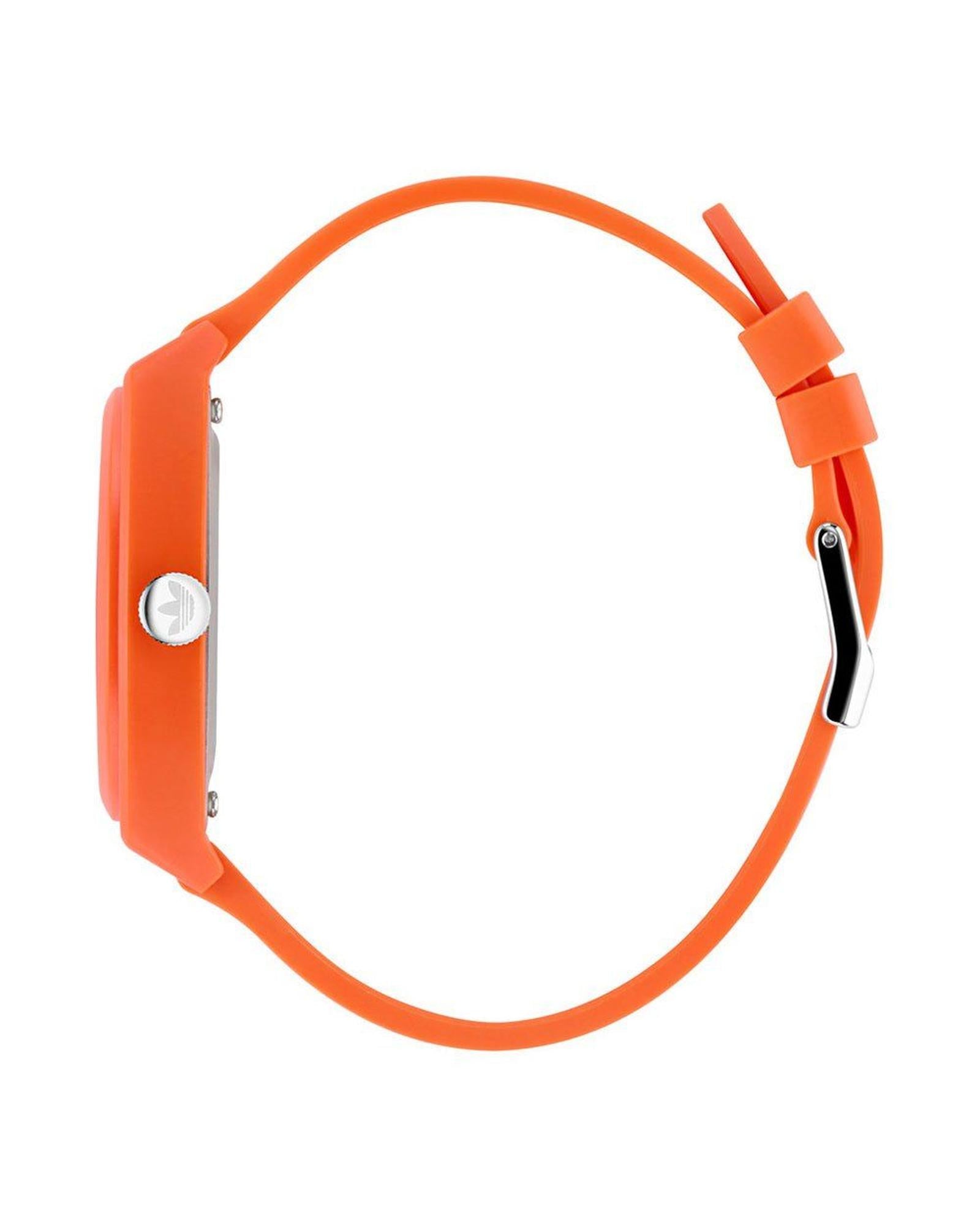 Adidas Women's Orange Silicone Watch - One Size 3