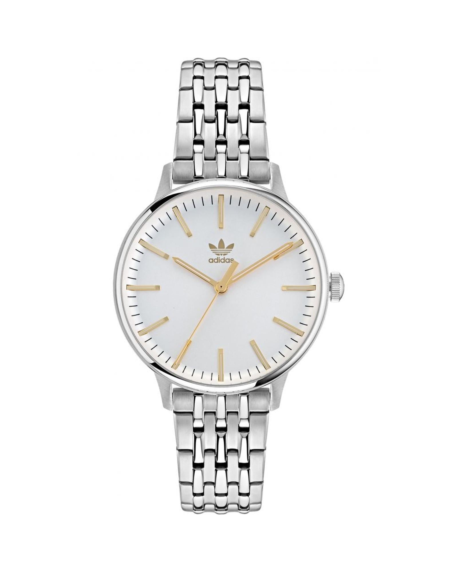 Adidas Unisex's Gray Stainless Steel Watch - One Size
