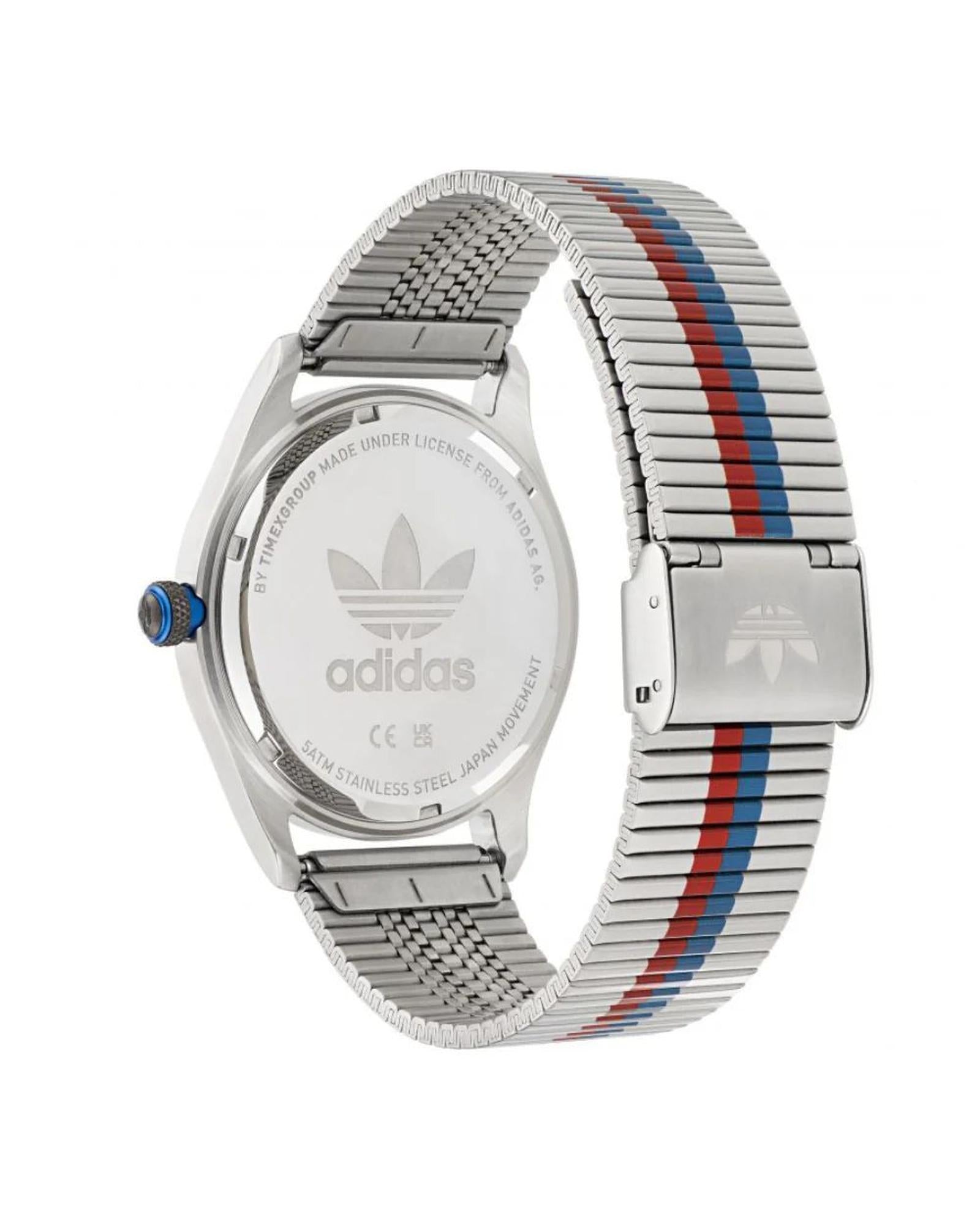 Adidas Unisex's Gray Stainless Steel Watch - One Size 3