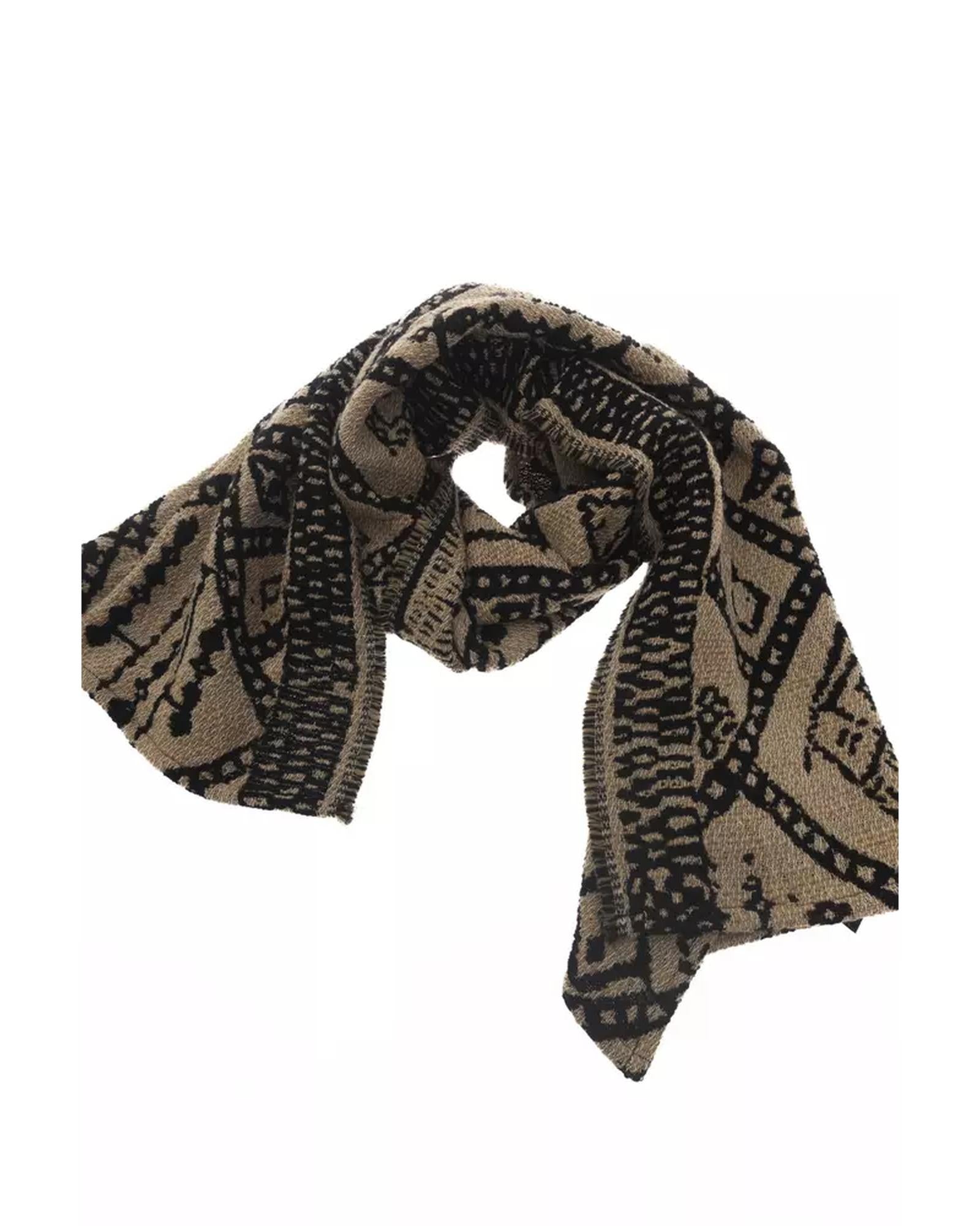Alpha Studio Women's Scandinavian Jacquard Double-Face Stole - One Size 4