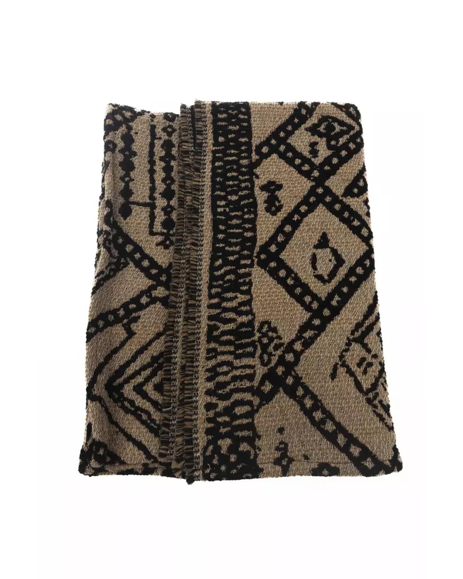 Alpha Studio Women's Scandinavian Jacquard Double-Face Stole - One Size 5