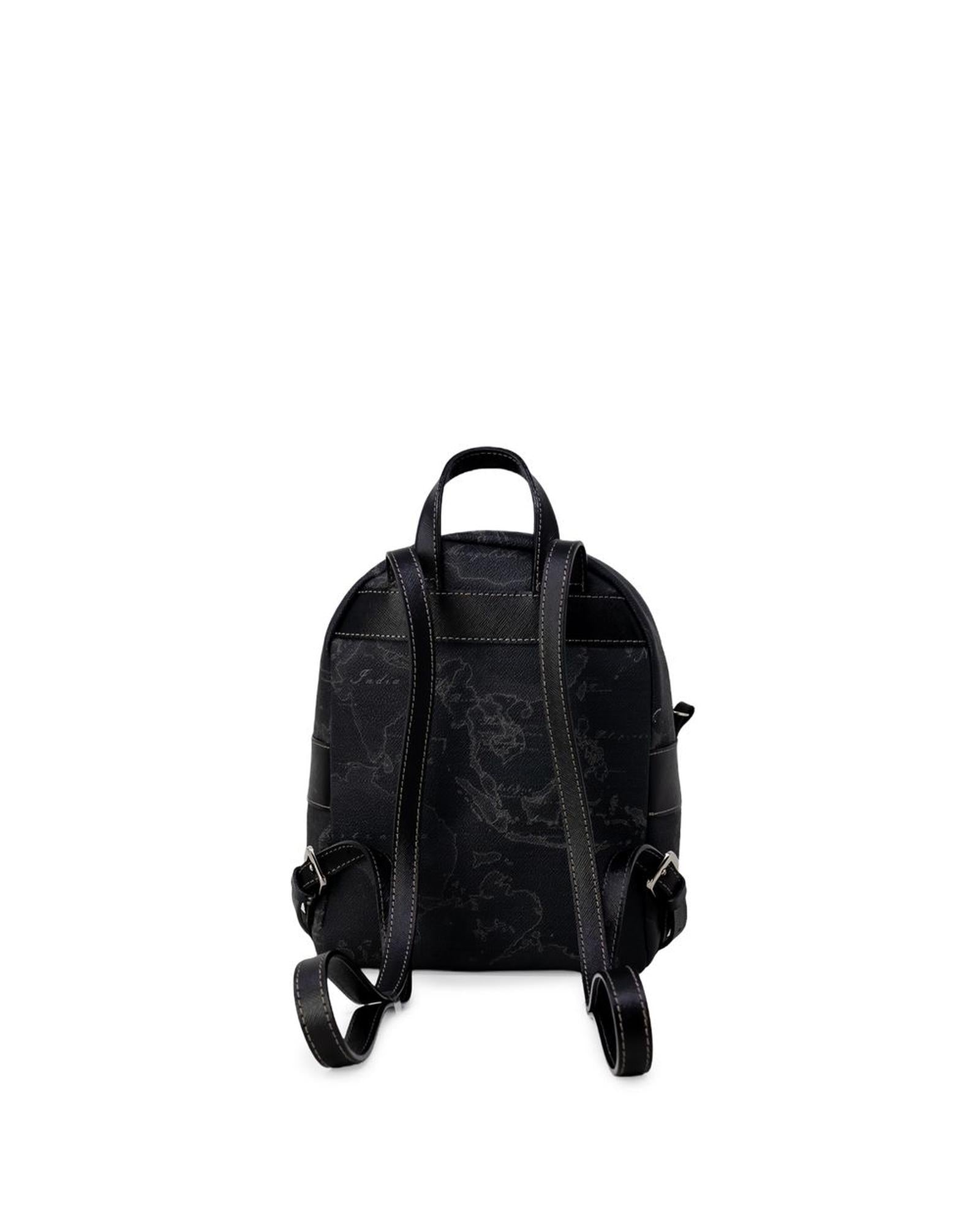 Alviero Martini Prima Classe Women's Black Leather Backpack - One Size