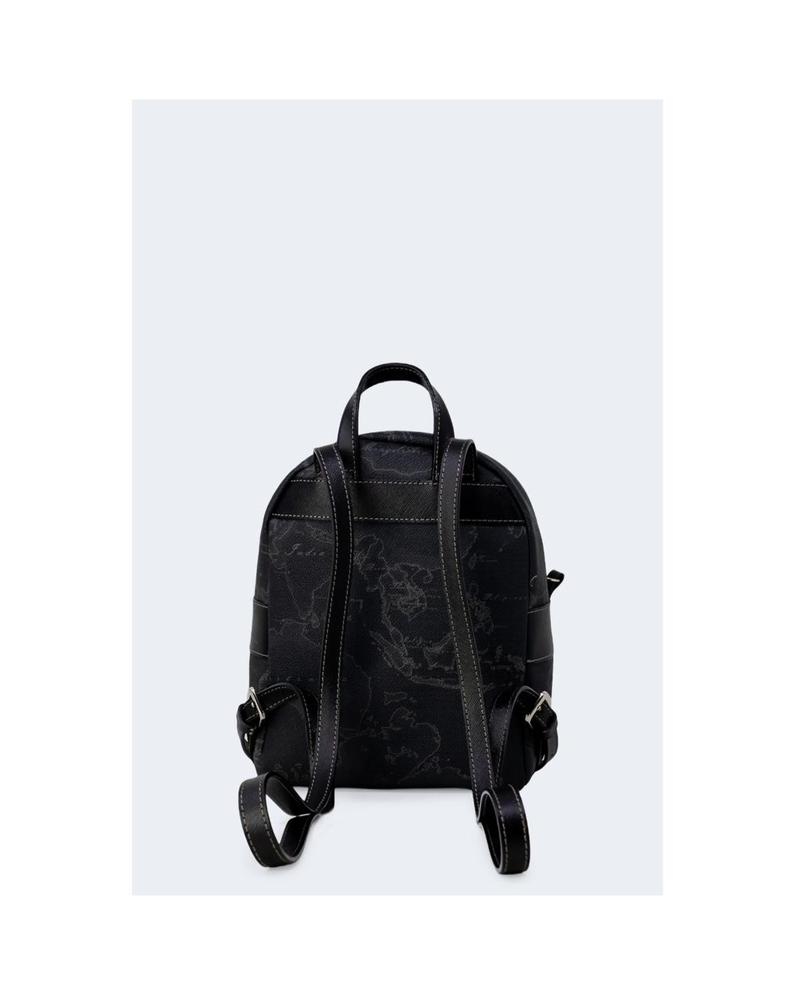 Alviero Martini Prima Classe Women's Black Leather Backpack - One Size 3