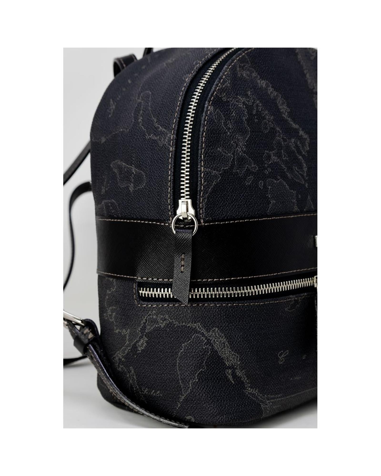 Alviero Martini Prima Classe Women's Black Leather Backpack - One Size 4