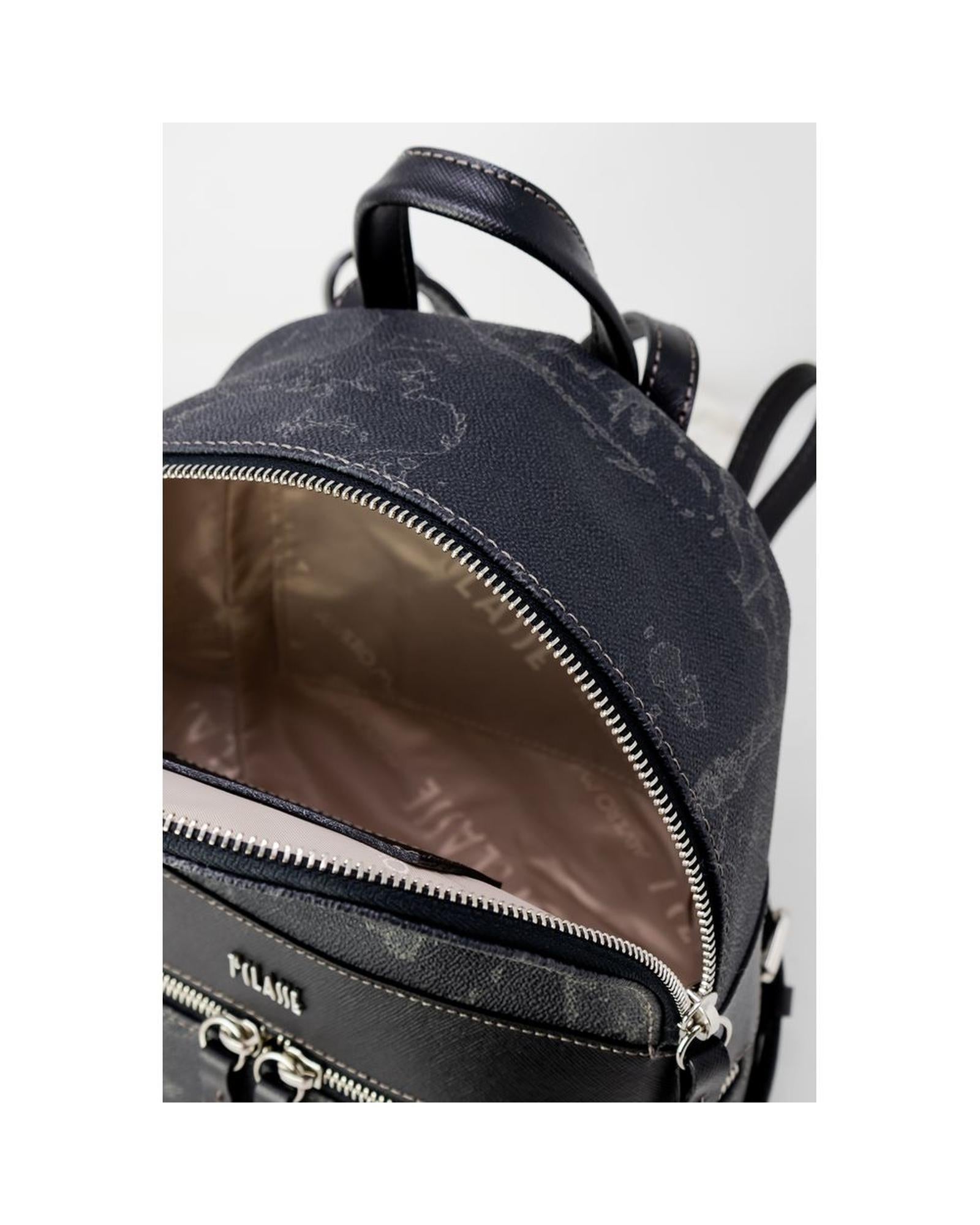 Alviero Martini Prima Classe Women's Black Leather Backpack - One Size 5