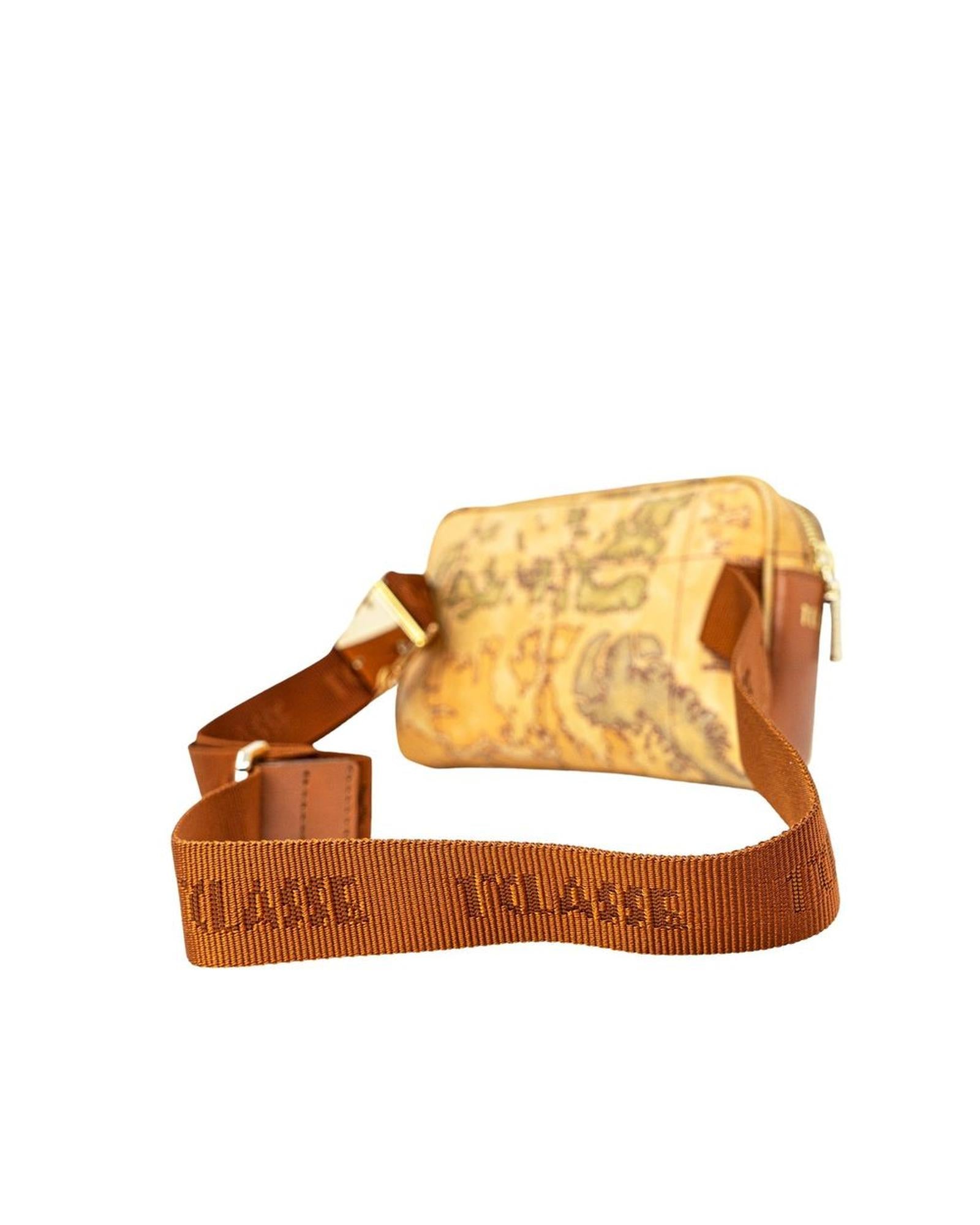 Alviero Martini Prima Classe Women's Beige Leather Belt Bag - One Size 3