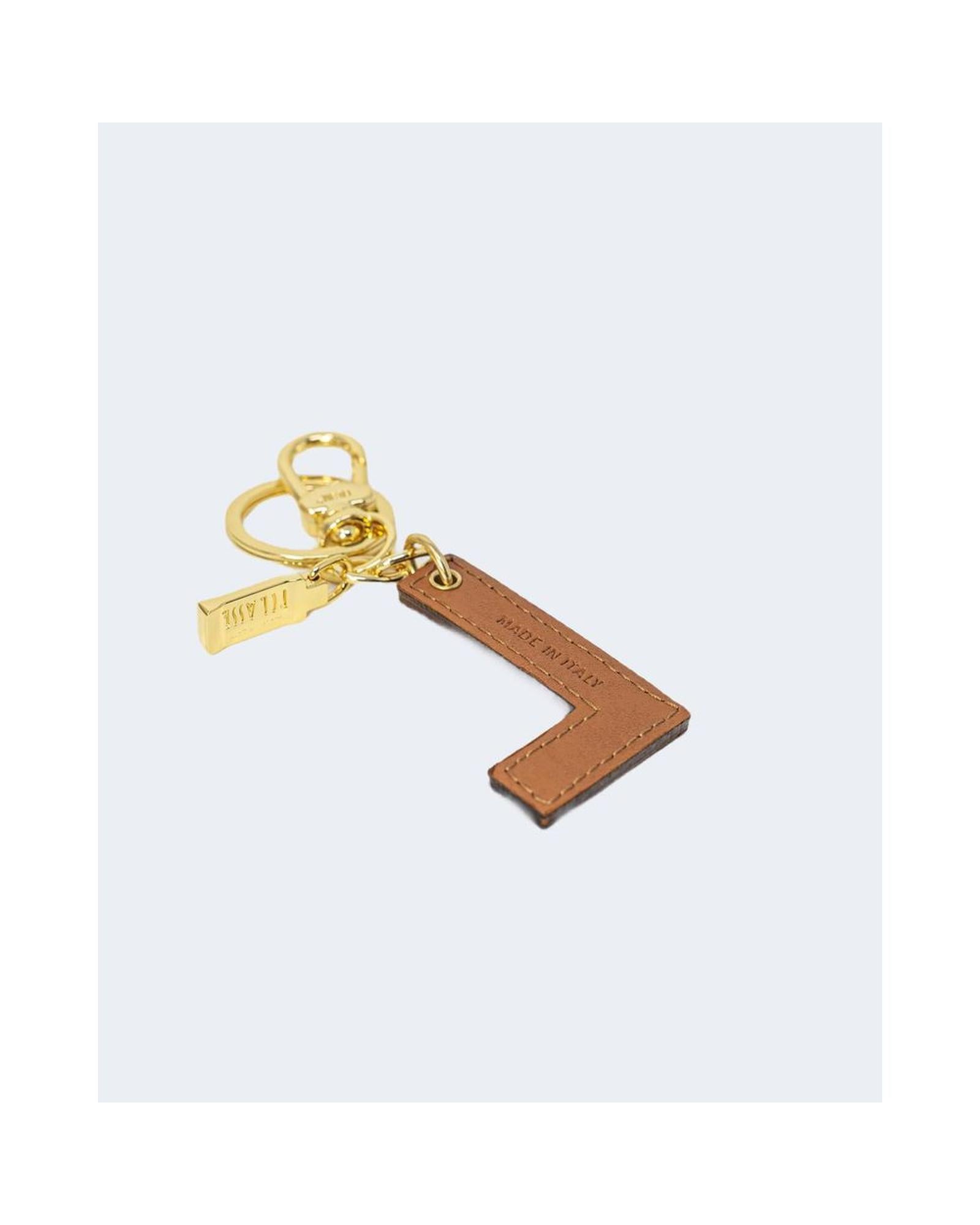 Alviero Martini Prima Classe Women's Beige Leather Keychain - One Size 3