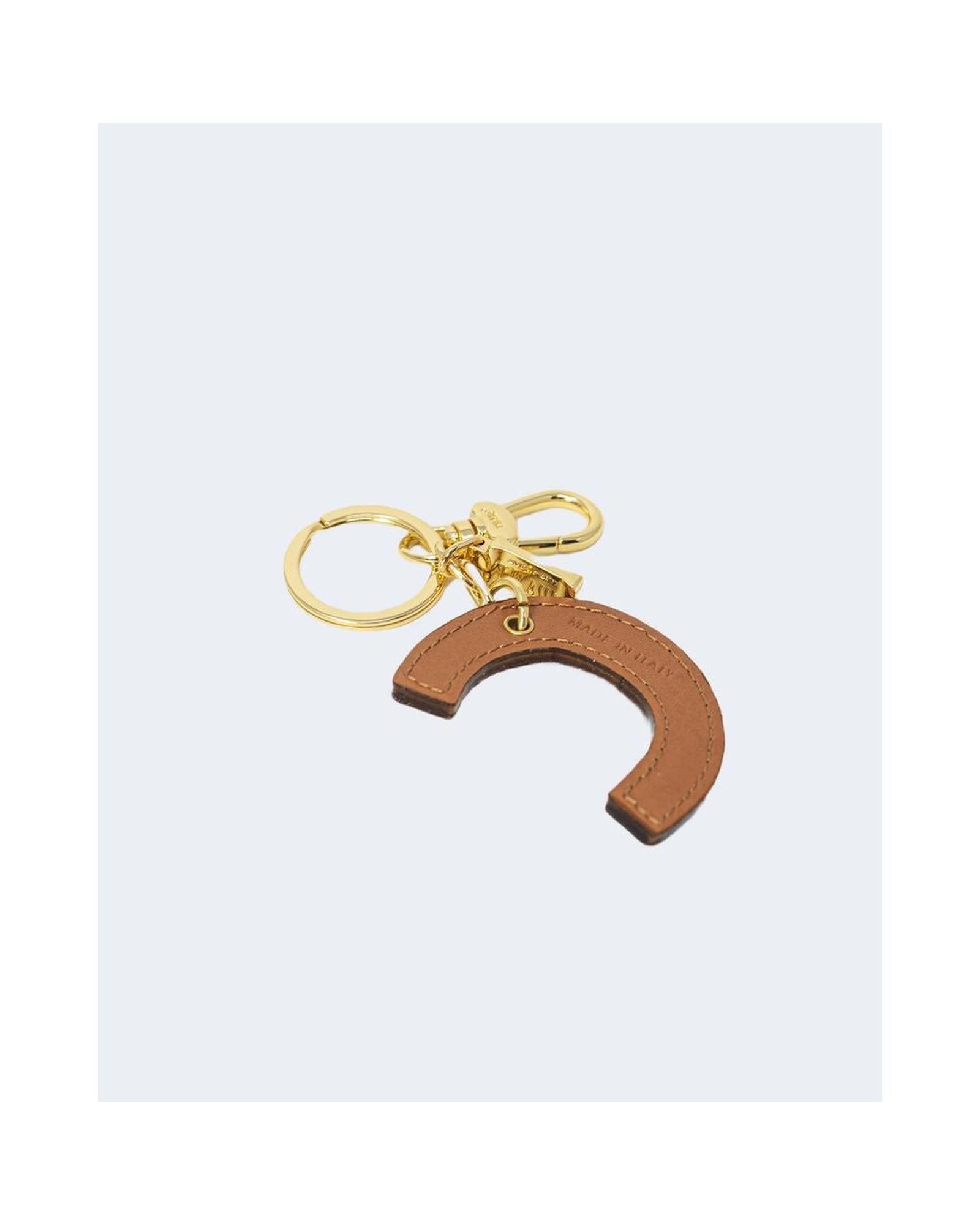 Alviero Martini Prima Classe Women's Beige Leather Keychain - One Size 3
