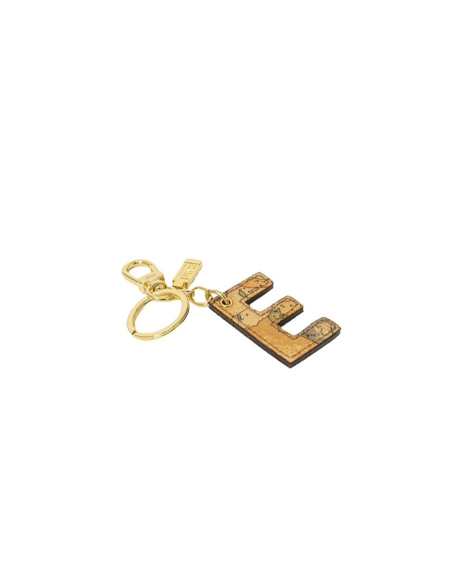 Alviero Martini Prima Classe Women's Beige Leather Keychain - One Size