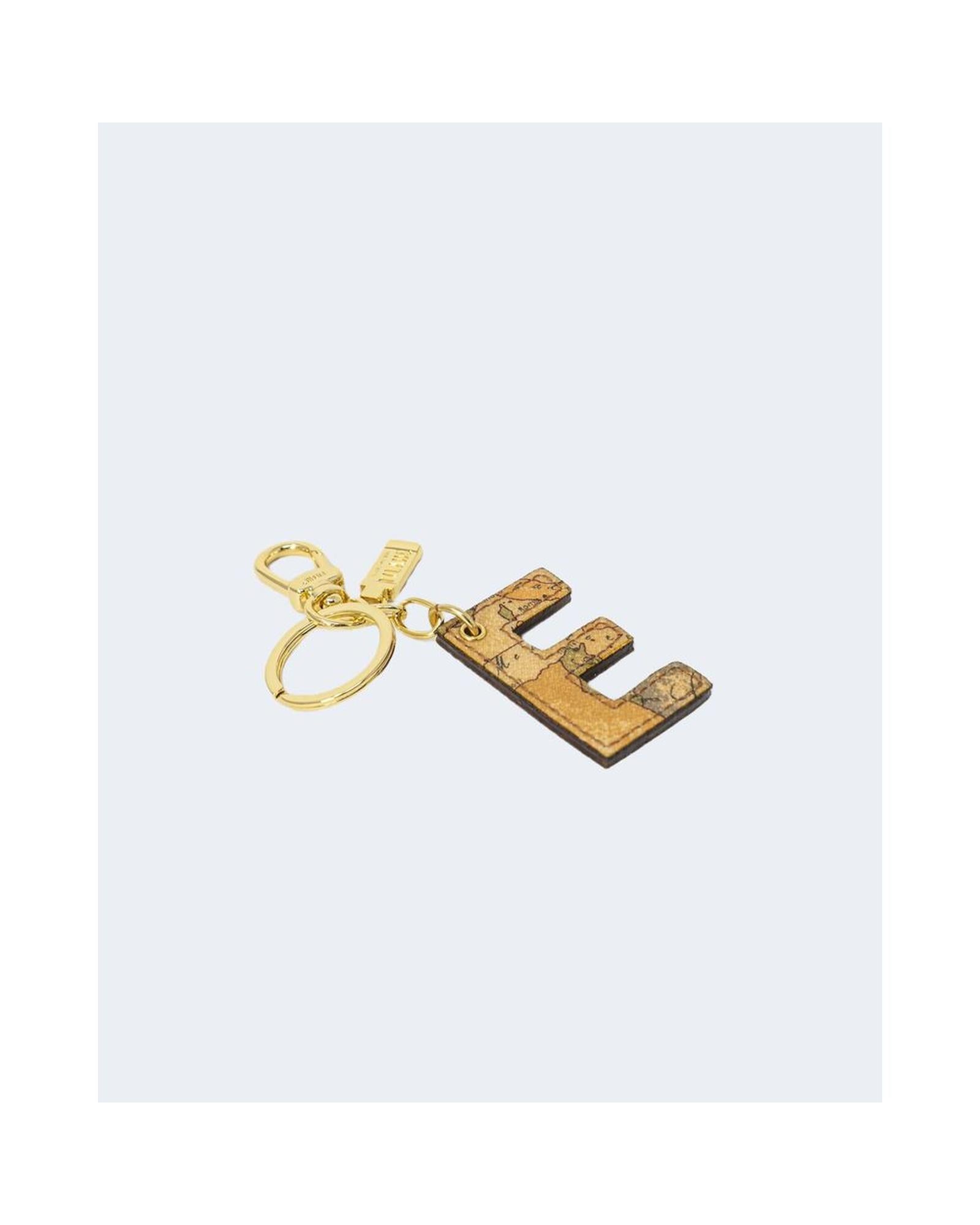 Alviero Martini Prima Classe Women's Beige Leather Keychain - One Size