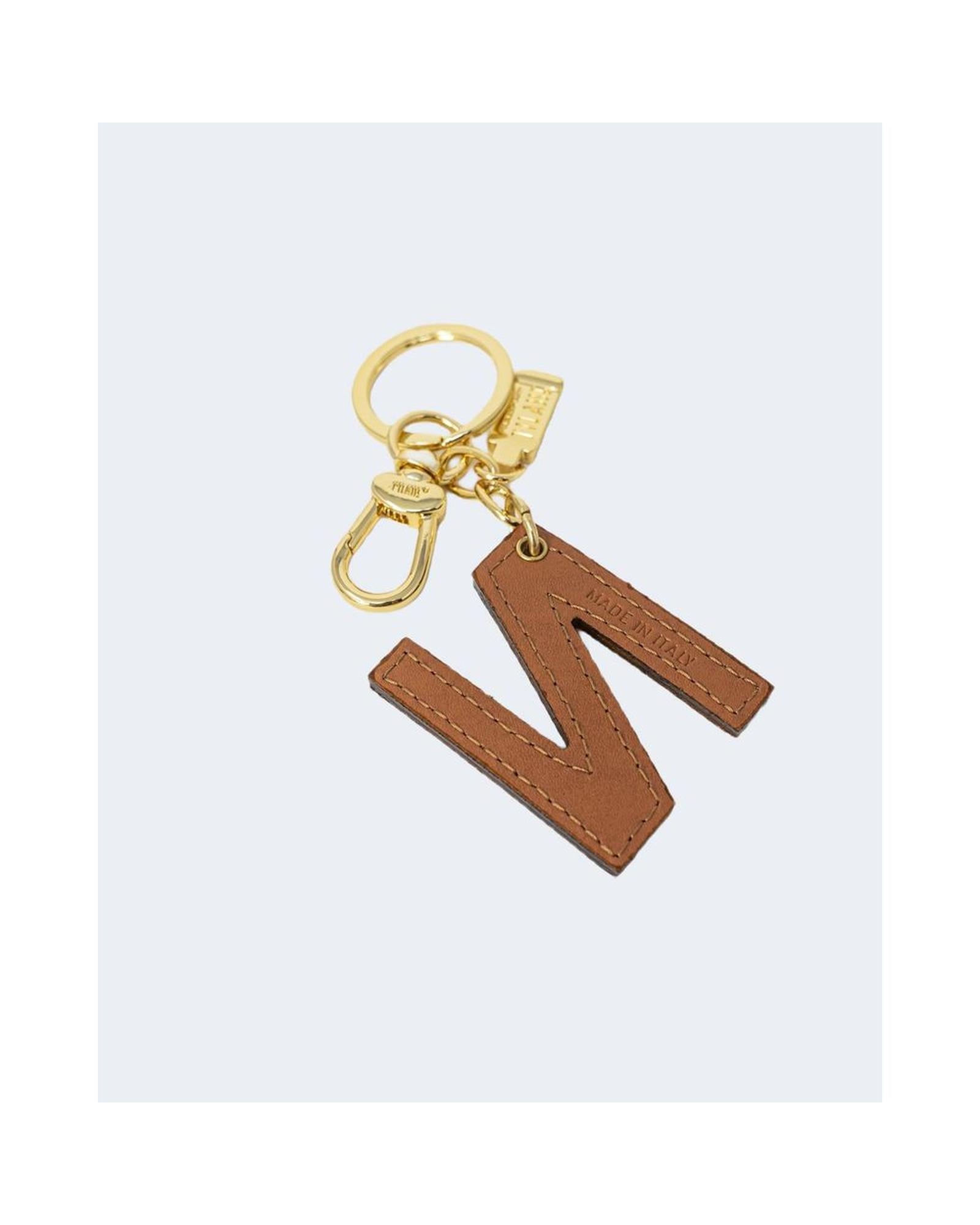 Alviero Martini Prima Classe Women's Beige Leather Keychain - One Size 3