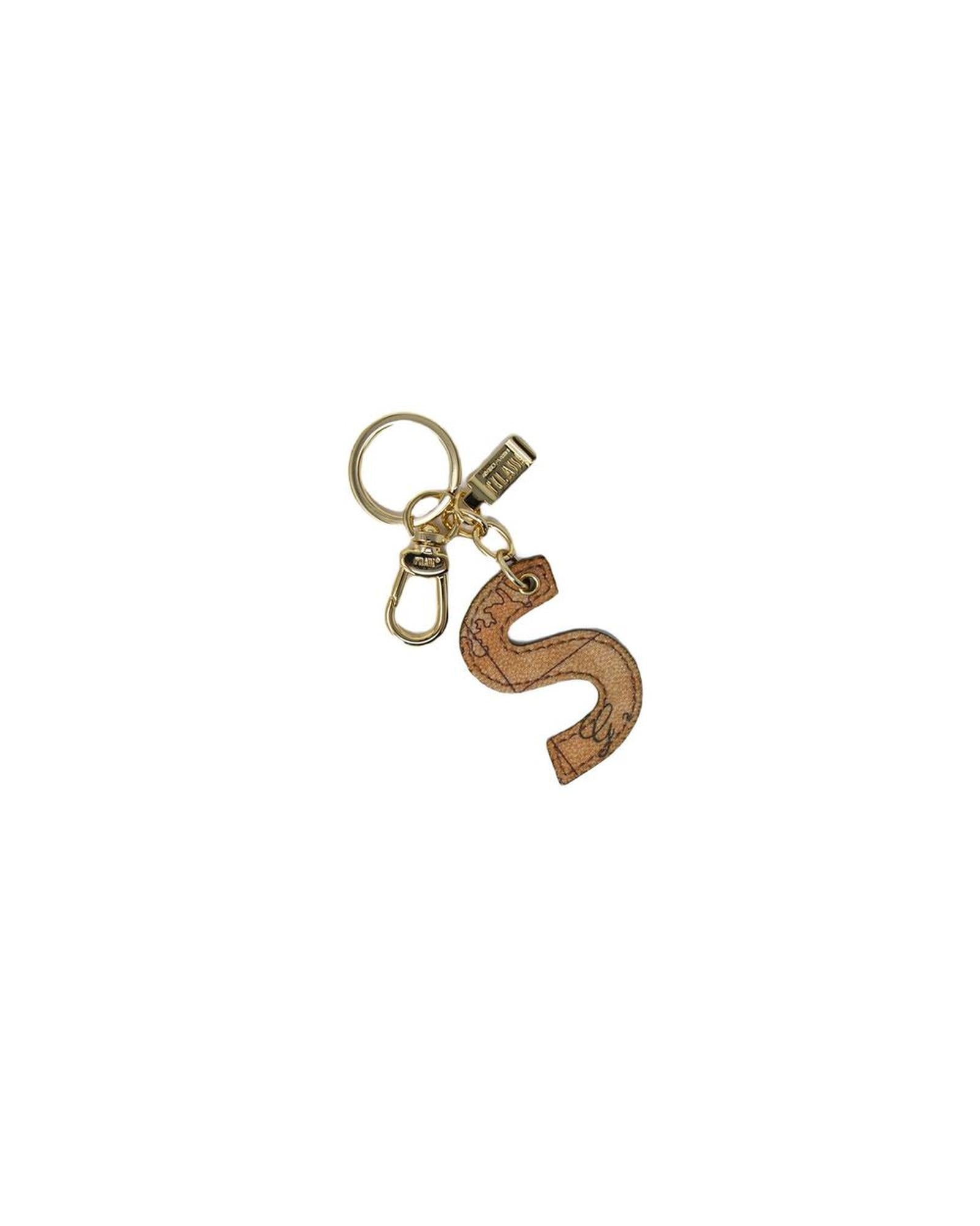 Alviero Martini Prima Classe Women's Beige Cotton Keychain - One Size