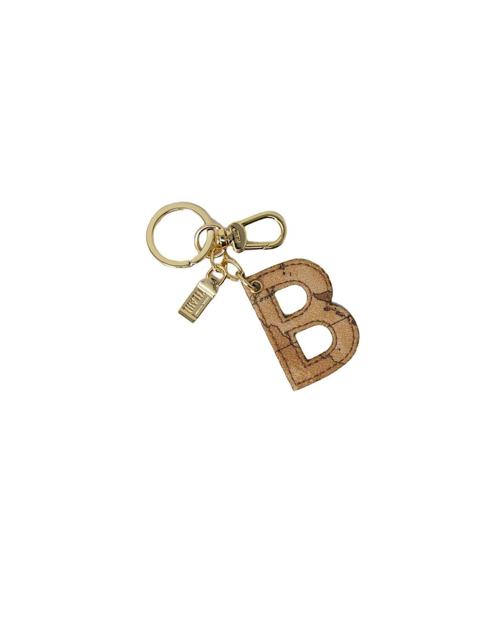 Alviero Martini Prima Classe Women's Beige Cotton Keychain - One Size