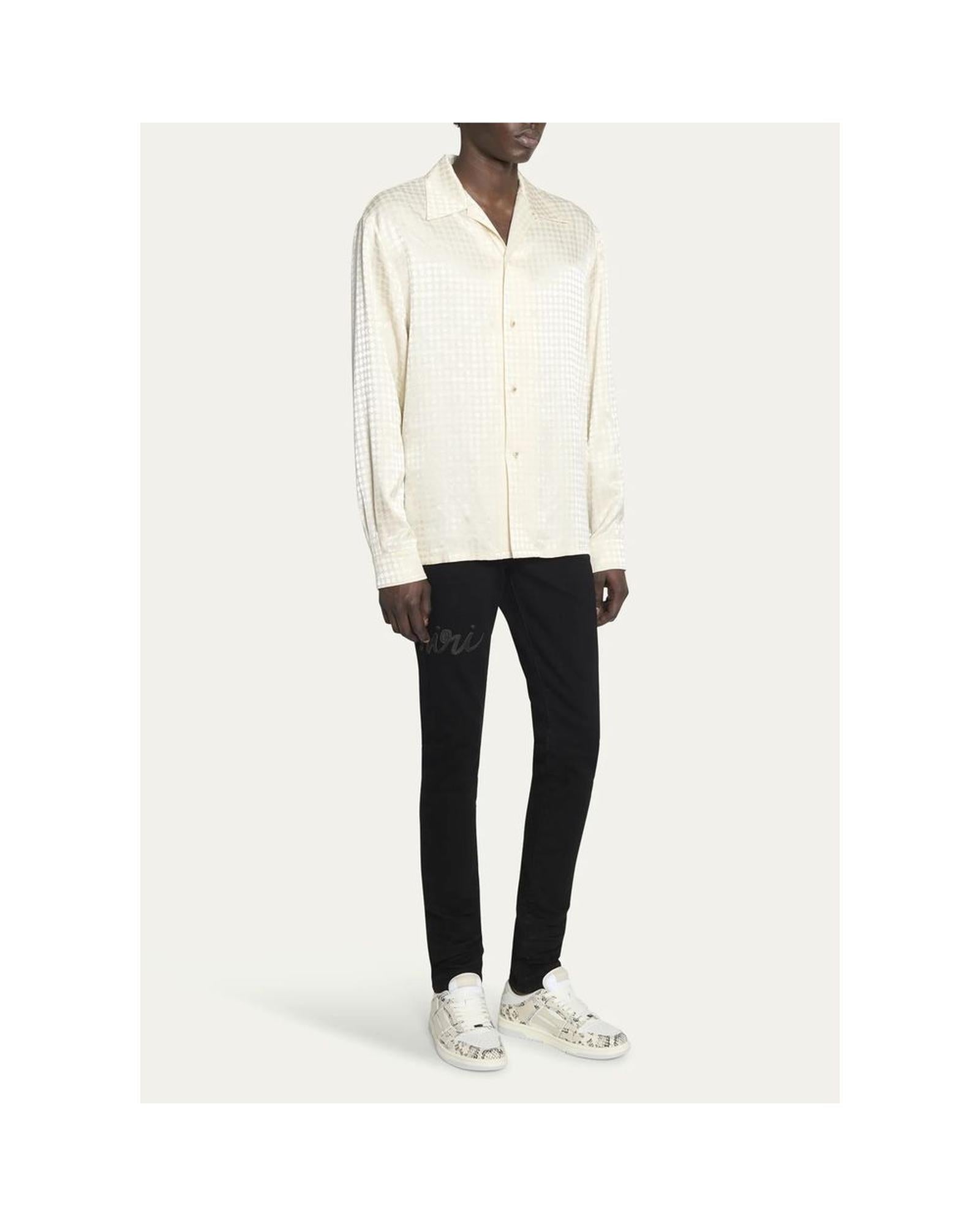 Amiri Men's White Viscose Shirt - L 4