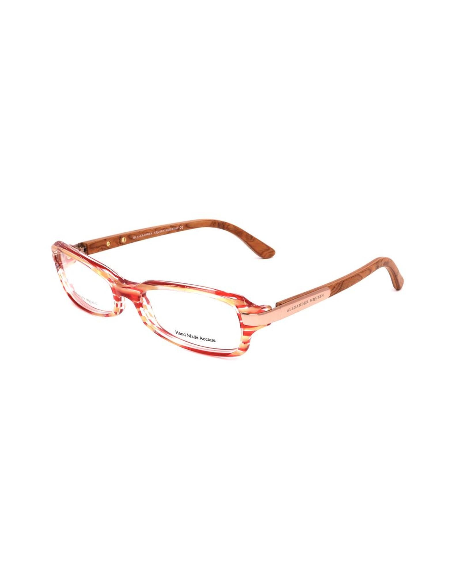 Alexander McQueen Women's Red Acetate Frames - One Size