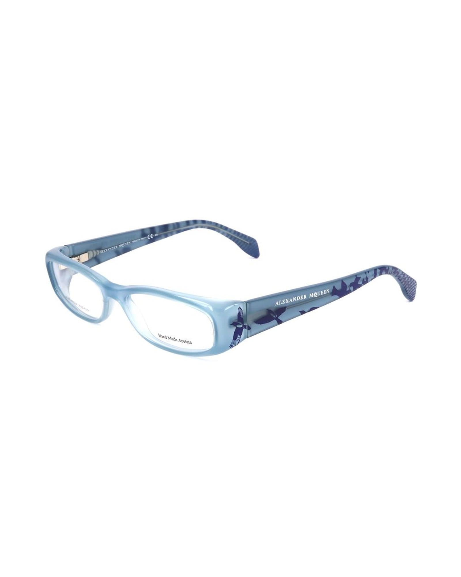 Alexander McQueen Women's Blue Acetate Frames - One Size