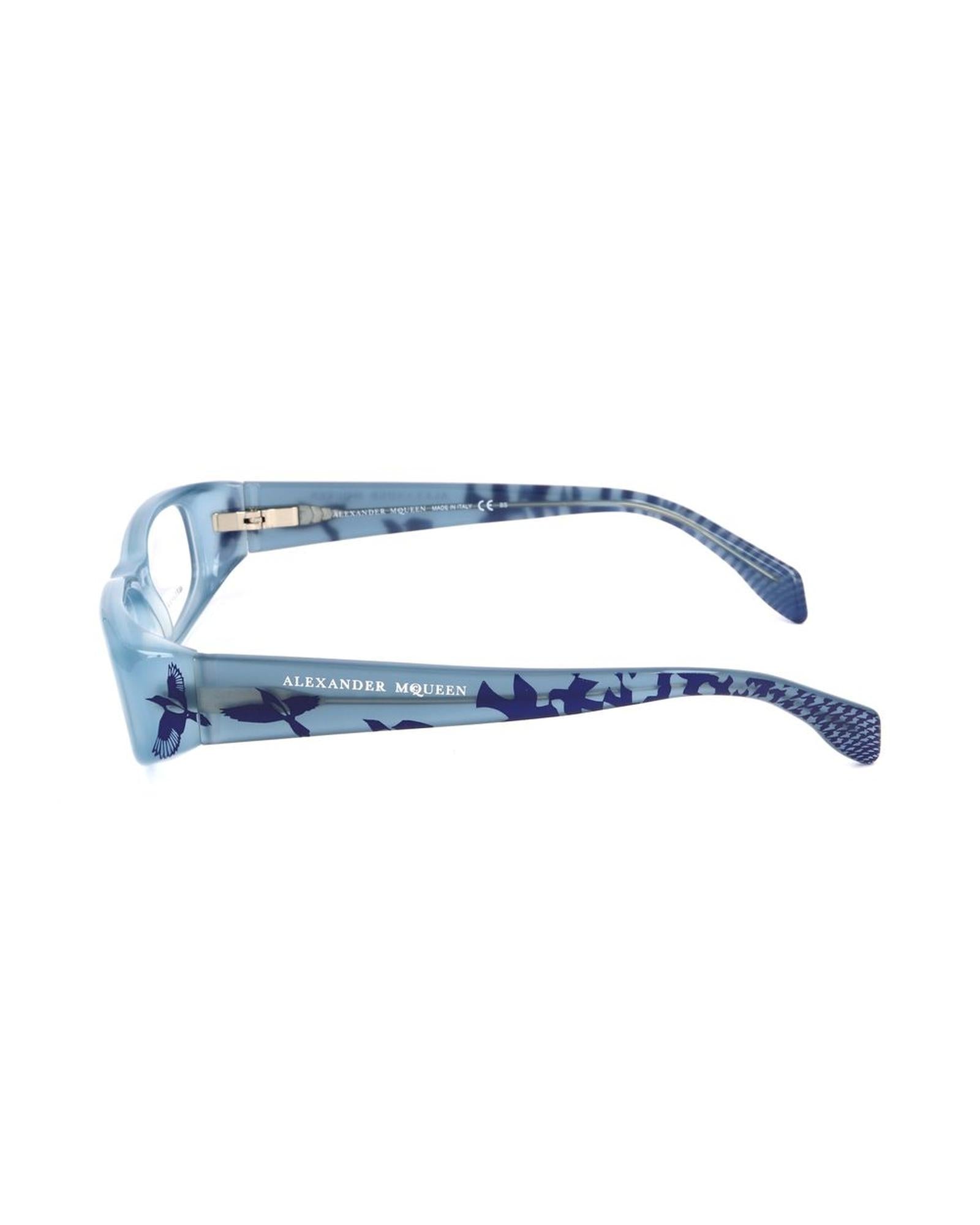 Alexander McQueen Women's Blue Acetate Frames - One Size 3