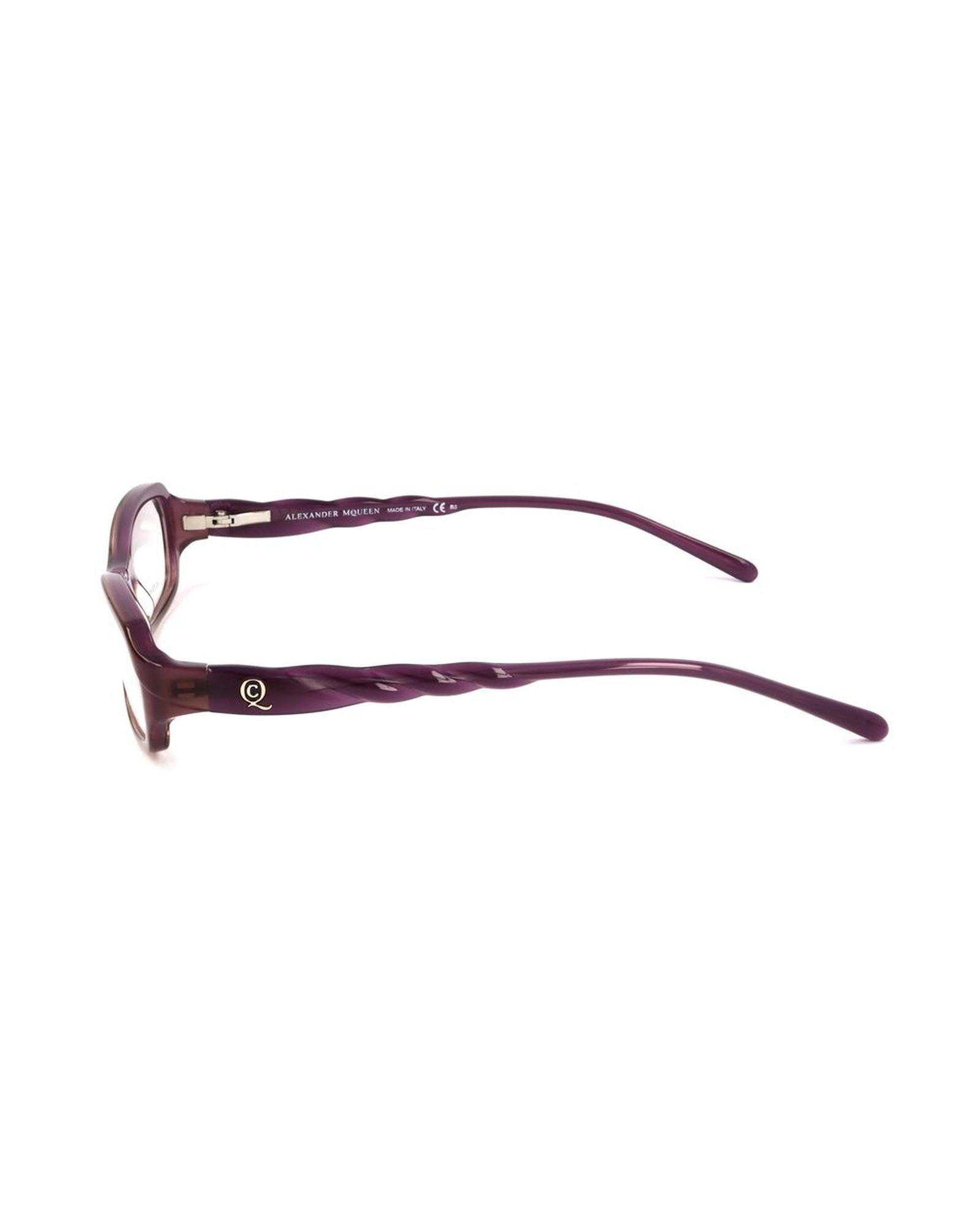 Alexander McQueen Women's Purple Acetate Frames - One Size 3